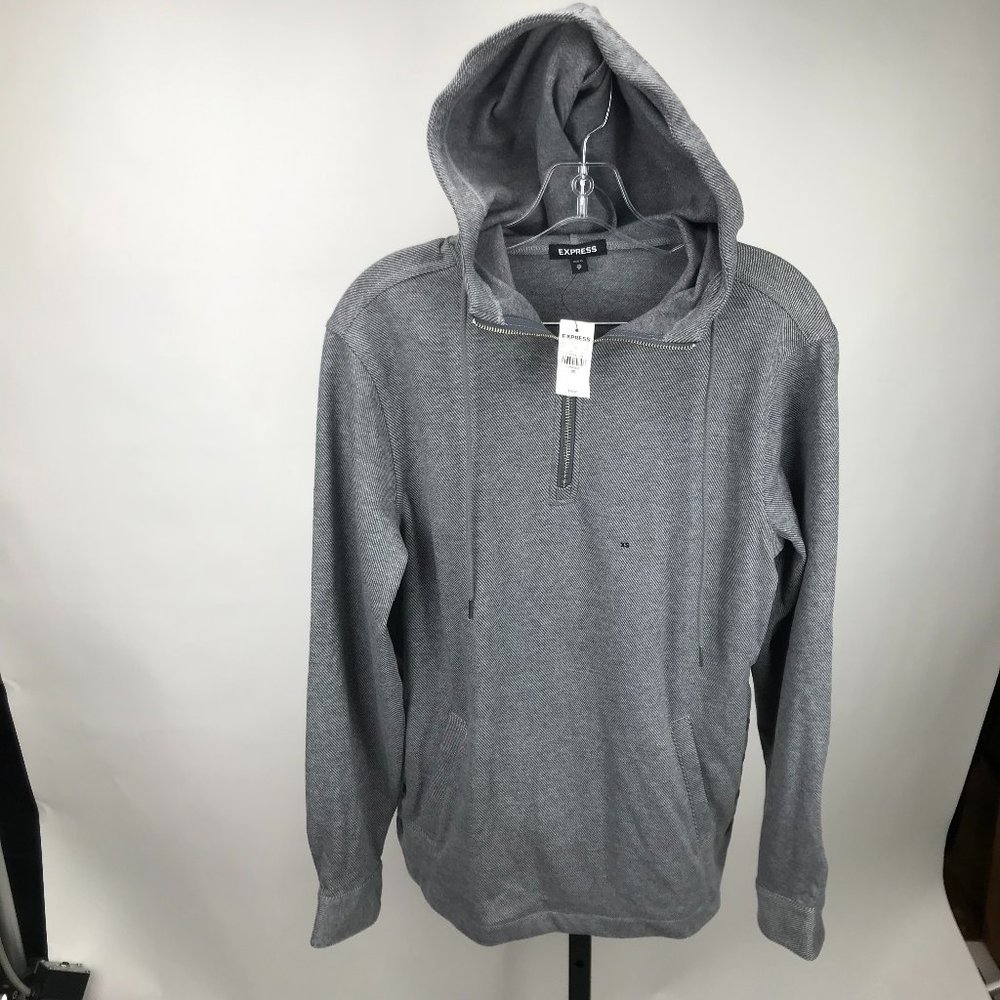Solid Supersoft Flannel Hooded Popover